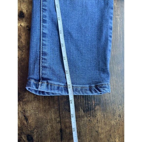 Kancan Brenda Button Front Straight Leg Cropped Jeans - Size 30 - Picture 9 of 12